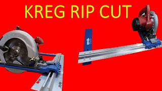 Kreg Rip Cut BETTER than a cheap table saw [upl. by Elrebmik]