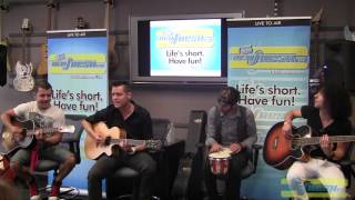 Faber Drive Candy Store Acoustic Live at Fresh FM [upl. by Skees]