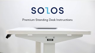 Premium Standing Desk Instructions [upl. by Faludi841]