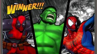 ULTIMATE MARVEL VS CAPCOM 3 SpidermanDeadpoolHulk Gameplay With Spidermans Ending [upl. by Dorisa]