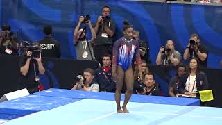 Simone Biles Olympic trials Night 2 on floor [upl. by Tabby]