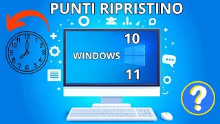 Come creare un punto di ripristino sul PC Windows 1110 2022 [upl. by Madda]