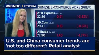 US and China consumer trends are not too different Retail analyst [upl. by Zabrine224]