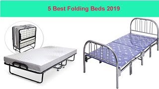 5 Best Folding Beds 2019 [upl. by Kessel]