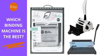 WHICH BINDING MACHINE IS THE BEST [upl. by Rutledge]