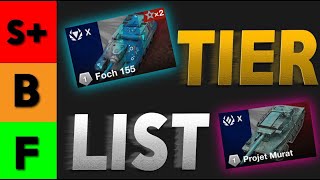 RANKING ALL THE TIER 10 IN WOTB [upl. by Sudaorb]