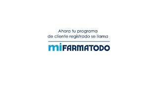 Ahora tu programa de cliente registrado se llama Mi Farmatodo [upl. by Yr]