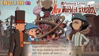 🇬🇧 PROFESSOR LAYTON AND THE NEW WORLD OF STEAM ENGLISH GAMEPLAY TRAILER [upl. by Snider]