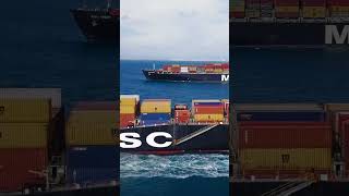 Msc mafiya dekhiye samundar Maimsc mafiya ship dangerous containership subscribe views vlog [upl. by Adnuahsor]