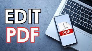 Edit PDF on Your Phone Like a Pro in 2024  FREE [upl. by Merras799]