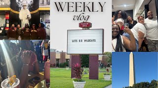 FIRST VLOG  YAYA 25TH BDAY IN DC  BCU HOMECOMING [upl. by Spoor737]