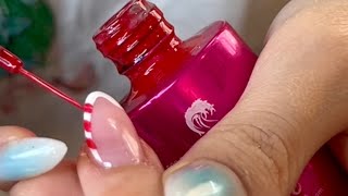 Come Get Christmas Nails With Me christmasnails nailvlog nails [upl. by Annamarie]