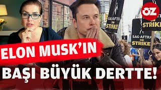 Elon Musk sert kayaya çarptı Tesla fabrikasında büyük grev özlemgürses [upl. by Ecnarolf]