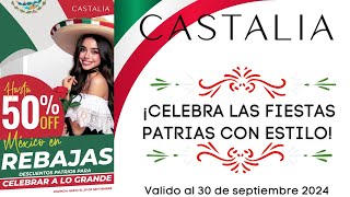 🎆CASTALIA ¡Celebra las Fiestas Patrias con Estilo 💚🤍❤️ [upl. by Neehcas]