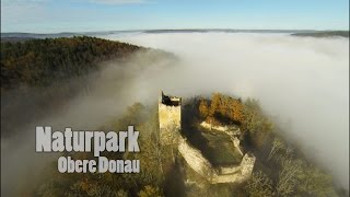 Naturpark Obere Donau  Der Südwesten von oben [upl. by Leahcir]