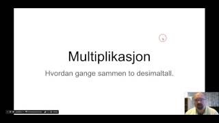 Multiplikasjon med desimaltall  Nivå 3 [upl. by Fenella]