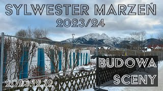 🔴Sylwester Marzeń TVP 20232024 Zakopane Budowa sceny  20231212 ASMR [upl. by Harias]