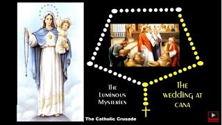 The Luminous Mysteries  VIRTUAL ROSARY  Thursdays [upl. by Aikehs]