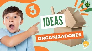 3 Ideas de ORGANIZADORES de Juguetes 🧸 MANUALIDADES PARA ORGANIZAR EL CUARTO [upl. by Shumway609]