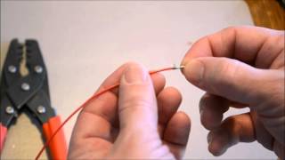 012 MOLEX amp OPEN BARREL PIN CRIMPING Video 2 [upl. by Adaliah]