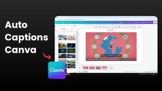 How to Show Auto Generated Captions on Canva [upl. by Boehike]