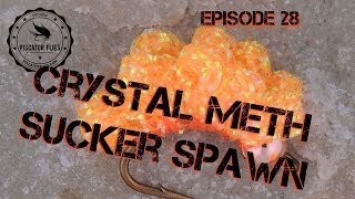 Fly Tying the Crystal Meth Sucker Spawn Steelhead amp Salmon Egg Fly Pattern  EP 28 PF [upl. by Iamhaj929]