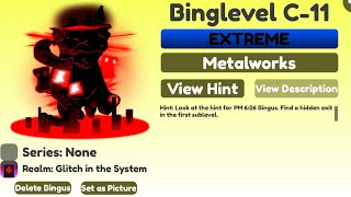 How to get Binglevel C11 in Roblox Find the Binguses  FTB [upl. by Eniretak]