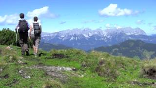 Panorama und Almenweg Goasberg Joch in Kirchberg in Tirol [upl. by Akenot]