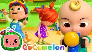 Toy Balloon Car Race  CoComelon Kids Songs amp Nursery Rhymes [upl. by Dnomayd154]