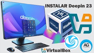 Como Instalar o Deepin 23 no VirtualBox [upl. by Roddie]