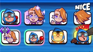 Todos los EMOTES SEASON 55  Clash Royale Temporada 55 [upl. by Hsreh217]