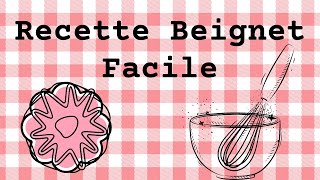 Beignet au fer à beignet facile [upl. by Ko]