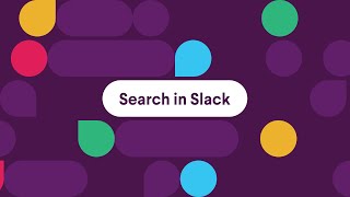 Search in Slack [upl. by Pierce]