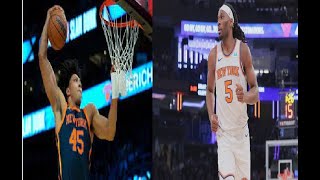 NEW YORK KNICKS JERICHO SIMS [upl. by Cinimmod]