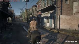 🎮 AMD Radeon RX 6850M XT  Red Dead Redemption 2 gameplay benchmarks 1080p [upl. by Branen646]