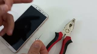 sim kart yuvası nasıl açılır iğnesiz how to open sim card slot without pin simkart yuvası açma [upl. by Kalie]