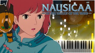 Medley Nausicaä of the Valley of the Wind 【 PIANO TUTORIAL 】 [upl. by Poulter]