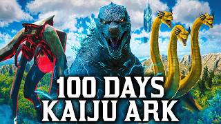 I Spent 100 Days in Kaiju Ark Heres What Happened [upl. by Iznyl127]