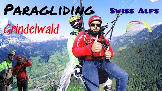 Epic Paragliding Grindelwald Switzerland May 2023 [upl. by Hgielram912]