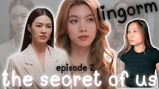 ใจซ่อนรัก The Secret Of Us EP2 Reaction  LINGORM  omg my heart is breaking [upl. by Hudson]