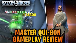 Master QuiGon is an AWESOME Plug N Play Jedi  7 Star Gameplay Review [upl. by Lein]