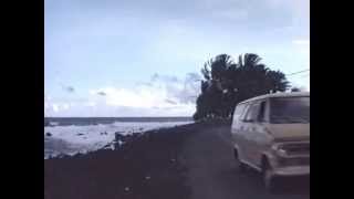 19881022 Kalapana Black Sand Beach [upl. by Atsok]