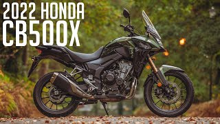 2022 Honda CB500X  First Ride Review [upl. by Giesser]