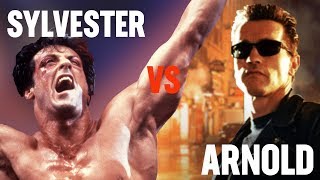 Sylvester Stallone vs Arnold Schwarzenegger  Rotten Tomatoes [upl. by Parthenia23]