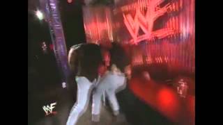 Undertaker attacks Triple H  Wrestlemania 17 Axxess [upl. by Abbye]