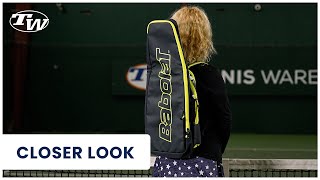 Take a closer look at the 2022 Babolat Pure Aero Tennis Backpack Bag ⭐️ [upl. by Enrique]