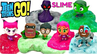 Fizzy Makes Teen Titans Go DIY Slime [upl. by Sueddaht]