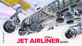 How a Jet Airliner Works [upl. by Oeramed]