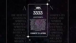 What is the meaning of 3333 ⭐️ Manifesting Angel Numbers Meanings Numerology [upl. by Musihc577]