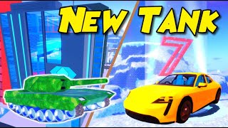 Jailbreak TANKS Winter Update Season 7 New Robbery CODE Security Camera Roblox Jailbreak [upl. by Nimsay]